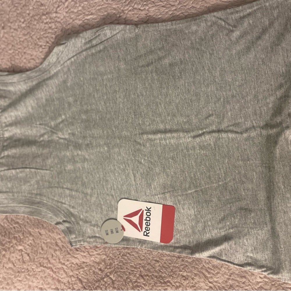 Reebok Heather Gray Sleeveless Top